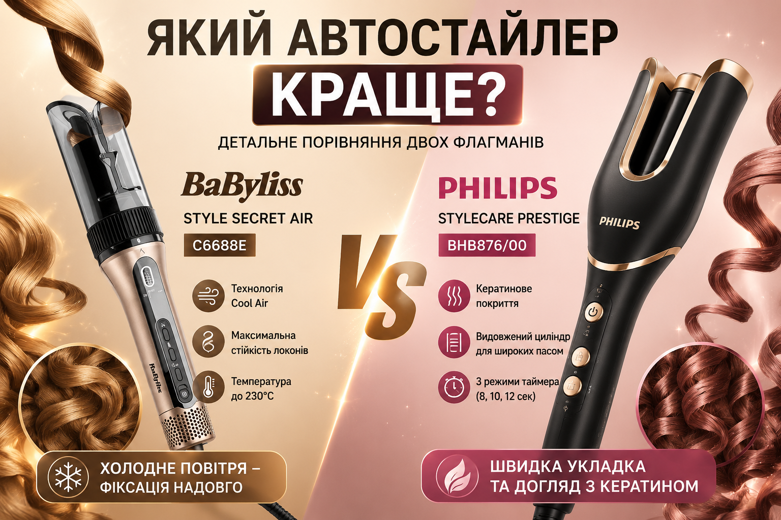 BaByliss vs Philips