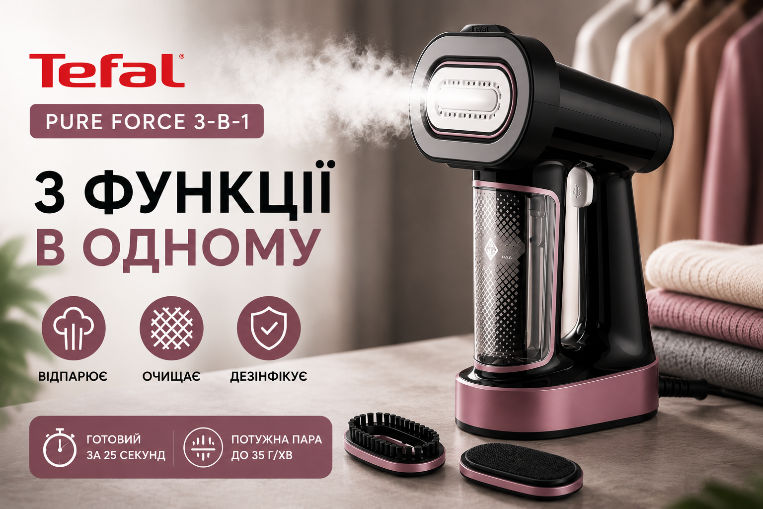 Tefal Pure Force