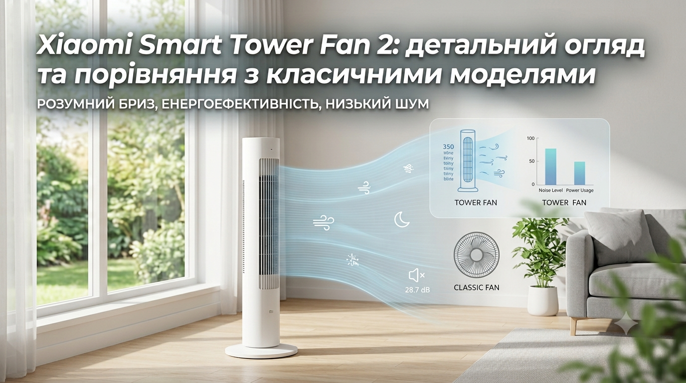 Xiaomi Smart Tower Fan 2